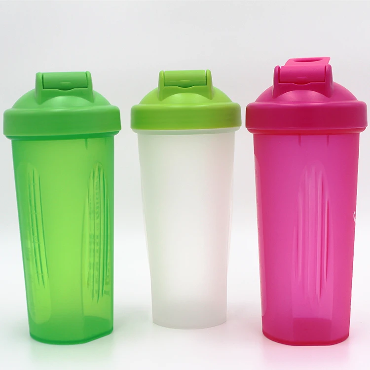 20 Ounce Shaker Bottle | Protein Shaker Cup with Wire Whisk Balls   Protein Shake