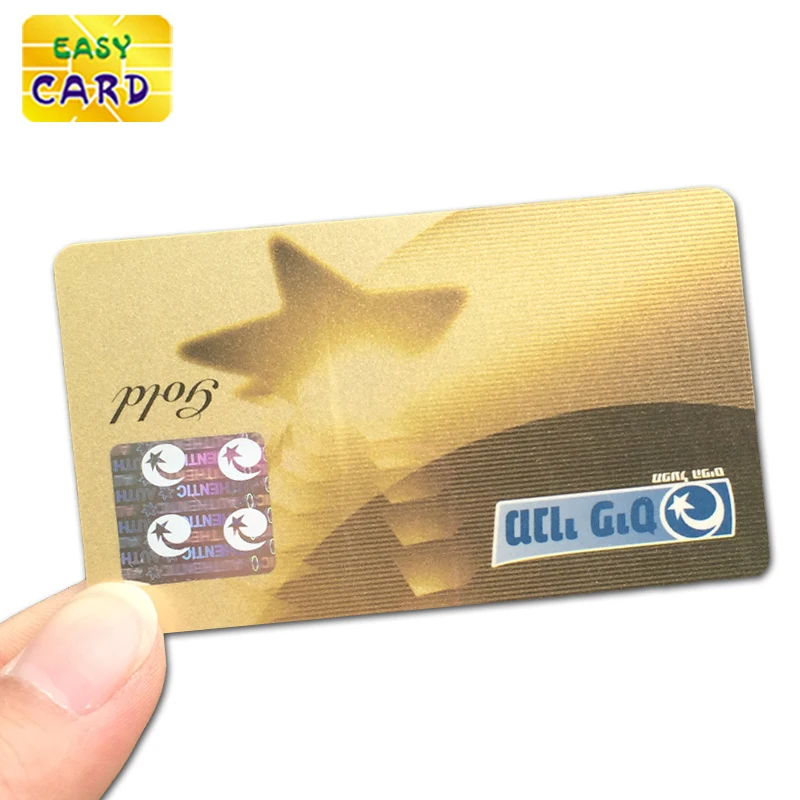 Custom design printing High Securaty 3D holographyic Plastic PVC hologram ID card