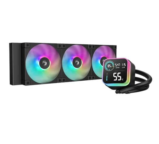 New Released CPU Cooler Deepcool LQ360 ARGB 360mm AIO High-Performance with  LCD Screen ERA Liquid CPU Cooler Water Cooler