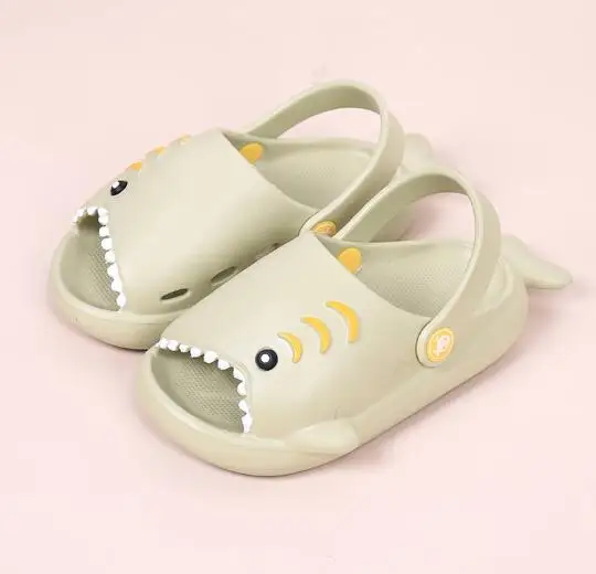 Модные детские новые симпатичные Тапочки детские сабо домашняя садовая обувь