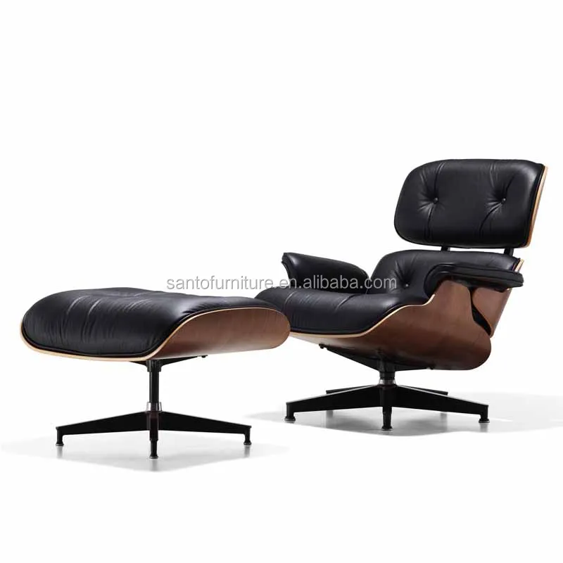 
Italian Light Luxury Single Sofa Chair Hotel Leather Casual Retro Lounge Chair 