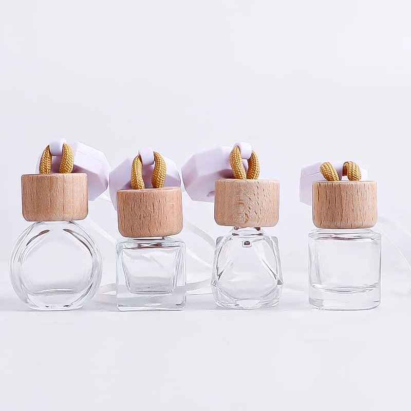 Factory price small car perfume glass bottle classic car dashboard perfume bottles 8 ml car perfume bottles