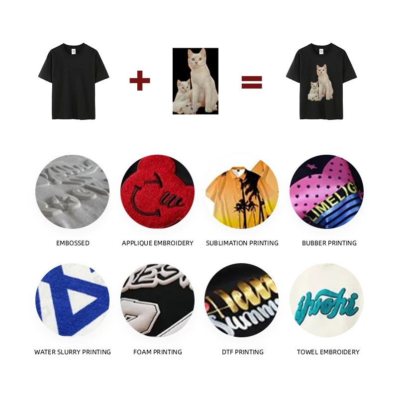 Blanks Oversized T-shirts unisex boxy t shirt hip hop t-shirt solid heavyweight 100% Cotton 220 GSM streetwear t shirt for men