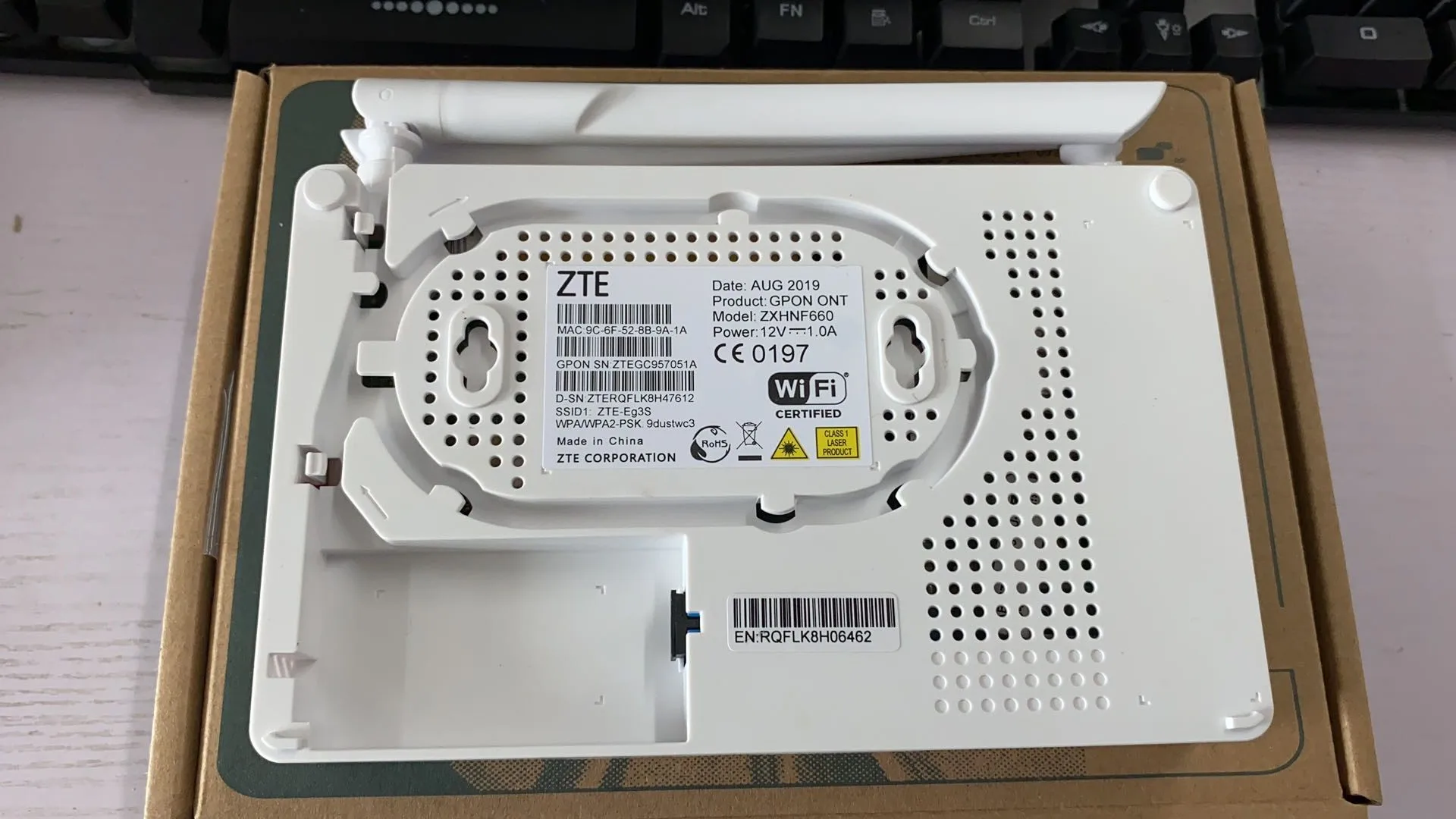 ZTE F660 V8.0