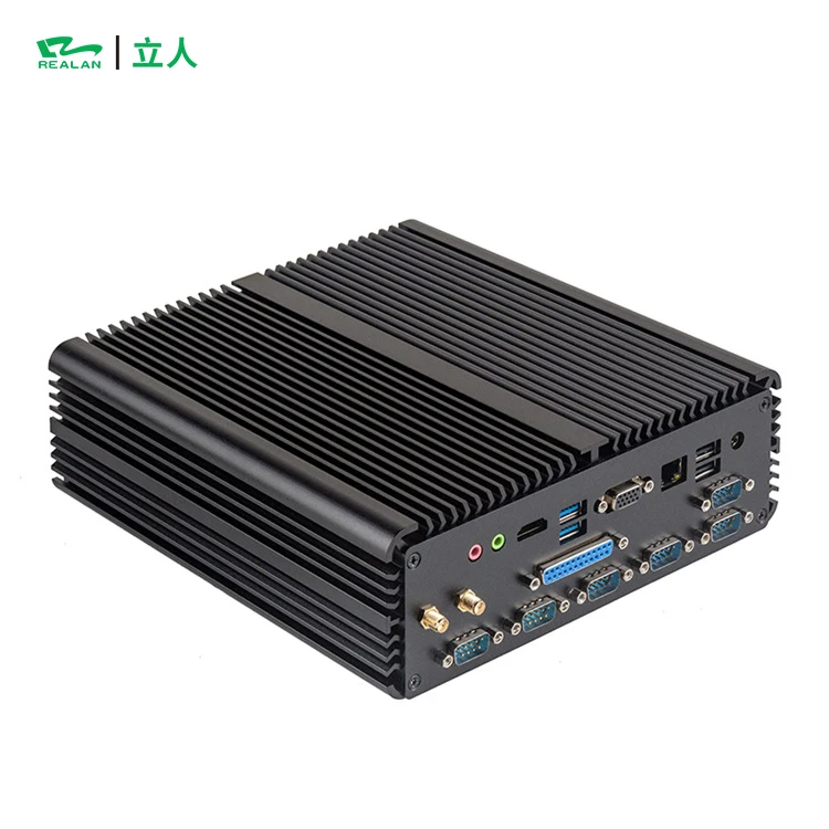 Промышленный мини-компьютер без вентилятора Realan i5