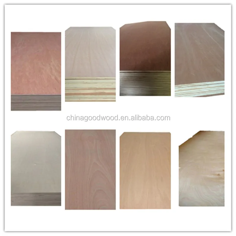 Commercial Plywood Boards 6mm 9mm 12mm 15mm 18mm Poplar Pencil Cedar Okoume Baltic Birch Plywoods