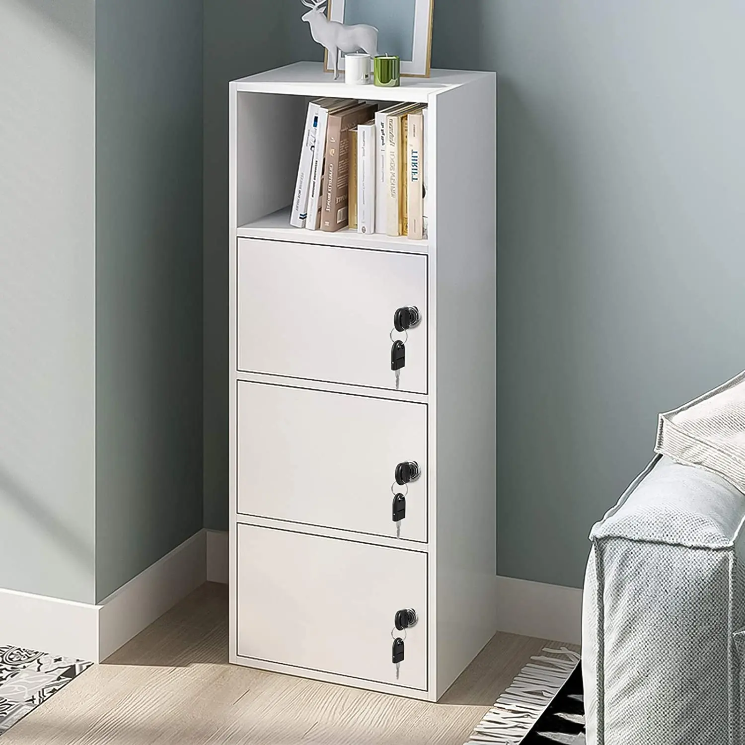 zhenzhi Cupboard Drawer Lock Zinc Alloy Cam Security Lock Screw-on furniture locks with cylinder, locking plate and keys