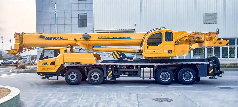 crane truck 50tons QY50KD with optional accessories and attachments within Lifting Machinery popular in Algeria