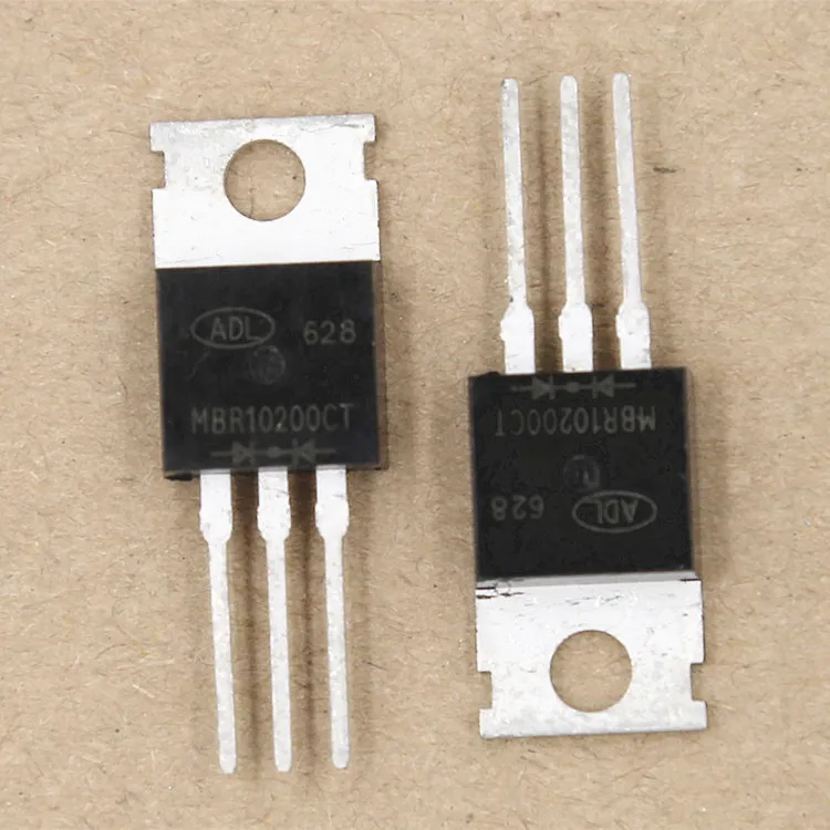  ADL диод Шоттки MBR10200CT 10A200V упаковка TO-220 Сделано в Китае Продано
