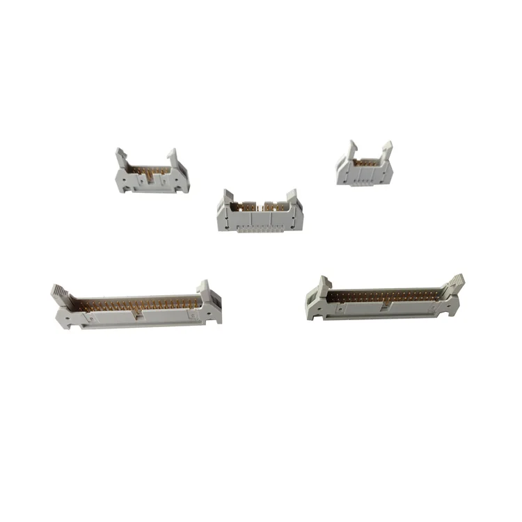 1.27 2.0 2.54mm Flat Ribbon IDC Cable 2 To 80 Pin For PCB/Box header/Shrouded Ejector Header