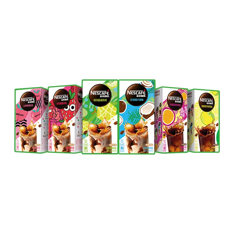 fruit extract instant latte fruit flavor coffee powder