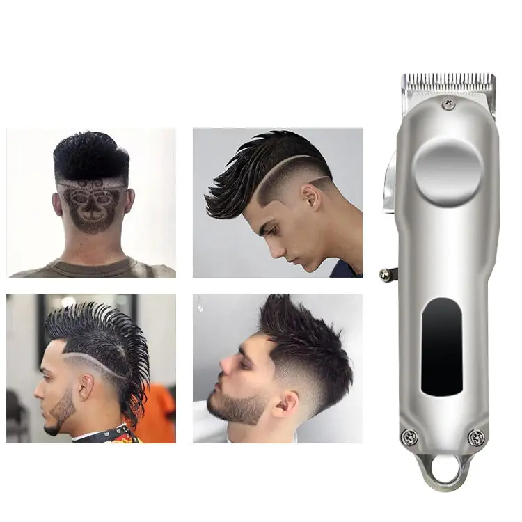hot selal Customized Professional Rechargeable Cordless Electric Men hair trimmer