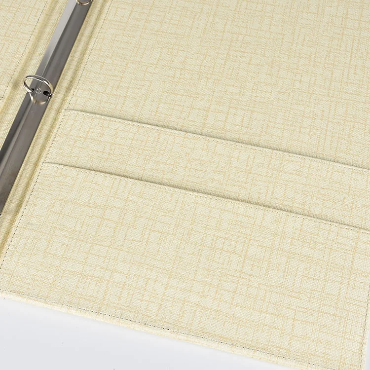 Заказной Премиум искусственная кожа Отель Ресторан держатель меню обложка рецепт Binder