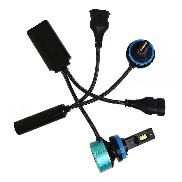 AI Chips 100W 10800LM Led Headlights H11 Led Light EMC Headlamps Canbus LED Headlight for Peugeot Ford Lexus Audi BMW Benz Kia