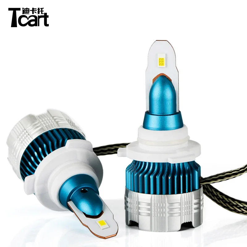 Автомобильная светодиодная фара Tcart, H4, 2 стороны, 280 градусов, 12 В, 25 Вт, лм