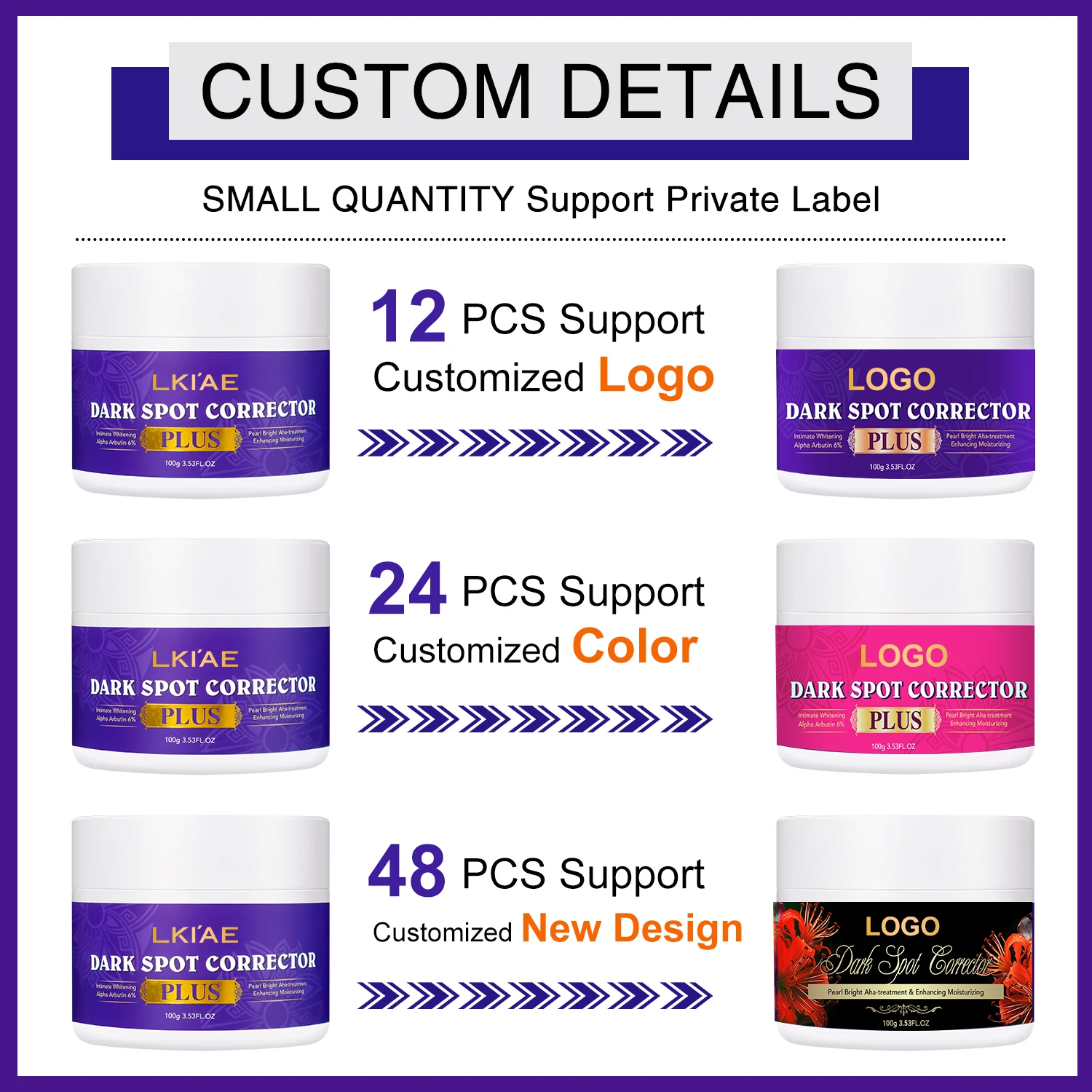 Alike Smooth Hyaluronic Acid Facial Lotion Moisturizer Face Black Spot Remover Whitening Anti Aging Body Cream