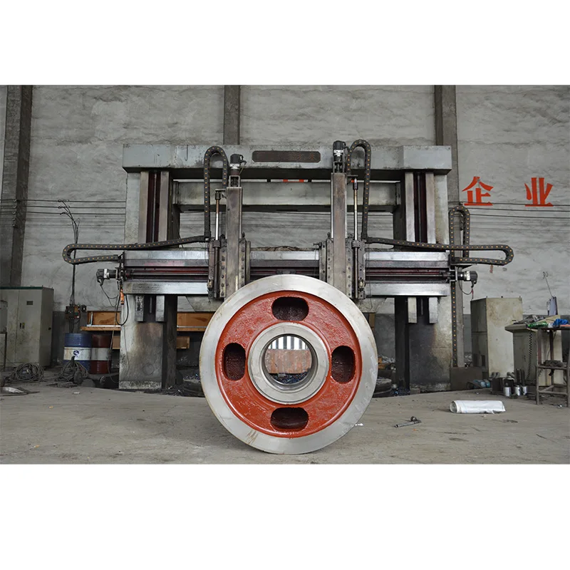 Custom Steel Casting Kiln Riding Wheel Rotary Kiln Large Support Roller