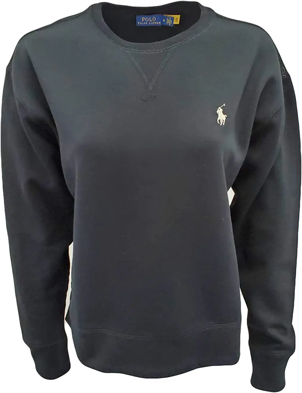 Теплое худи с длинным рукавом без капюшона темно-серого цвета 100% хлопок шерстяным флисом для