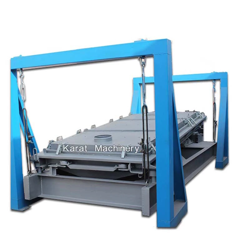 Sand gravel square gyratory screen vibrate screen with multilayer