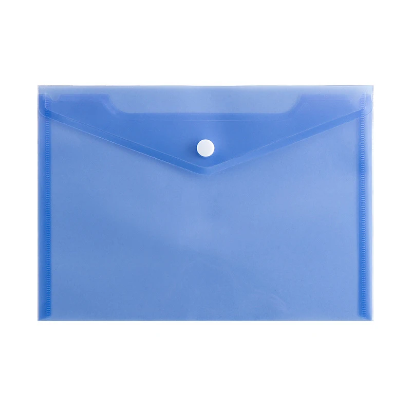 JH 2020 Colorful Office Promotional A4 Transparent PP File Folder With Custom Logo