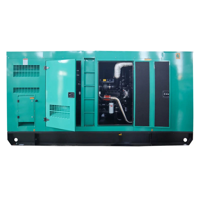 CUMMINS 100KVA 80KW 110V 120V 220V 230V 380V 400V Diesel Generator Open Silent Trailer type electric industrial low noise genset