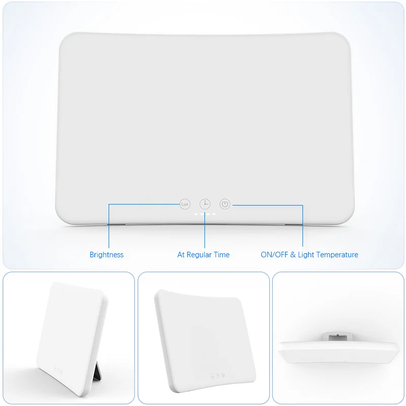 Portable Super Bright Therapy Lamp shell Sun Sad Lamp for Sad Depression Sad Emotional Light Therapy lamp
