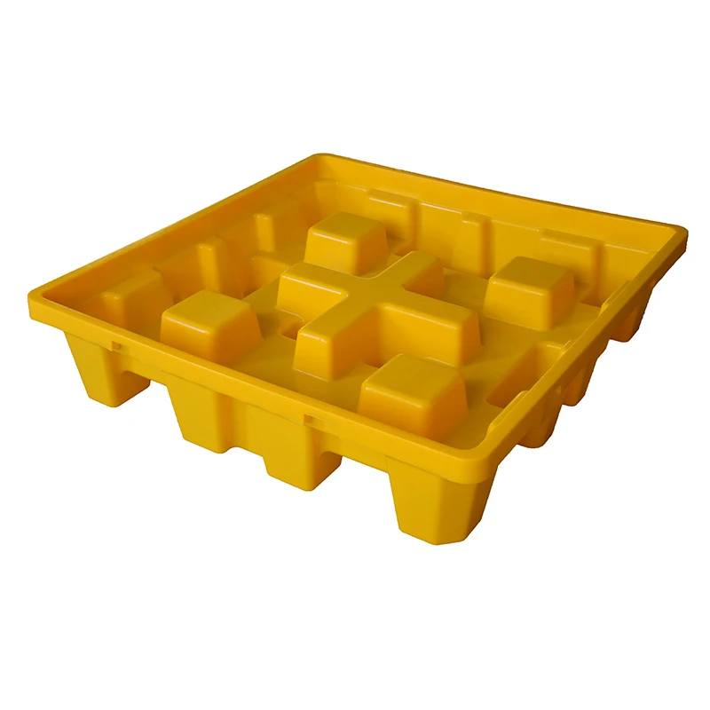 Industrial use cheap drum spill containment pallet anti spill pallet