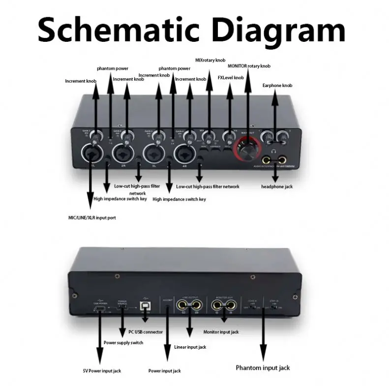 Plastic Digital Sound Card Made In China