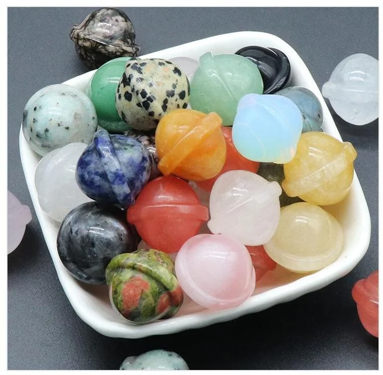 Wholesale Natural Healing Stone crystal semi-precious mini planet Galaxy planet UFO three-dimensional space decoration trinkets