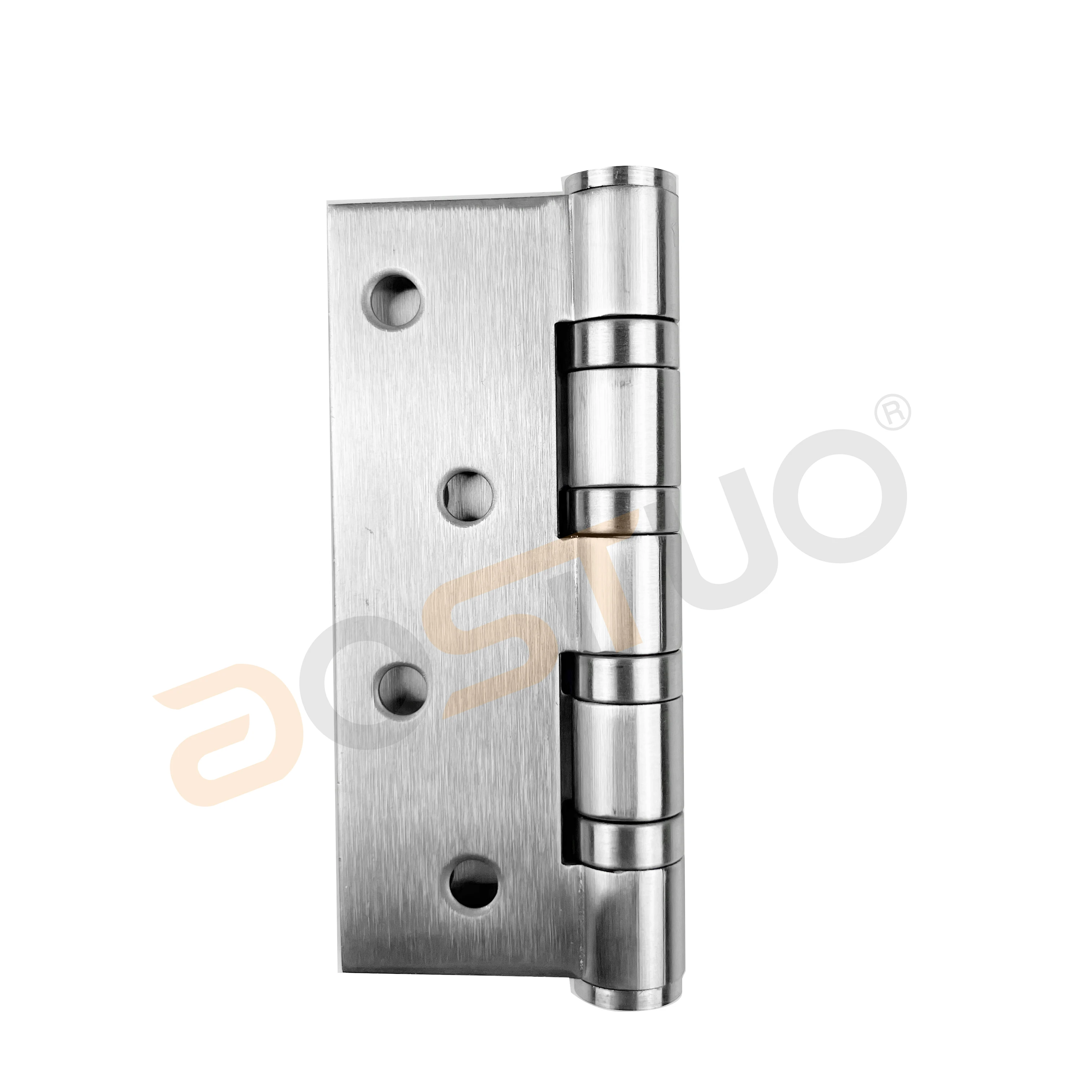 Stainless Steel 304/201 Pivot Hinges 4 Inch Flat Butt Door Hinge Ball Bearing 4BB Furniture Welded Door Hinge For Wooden Doors