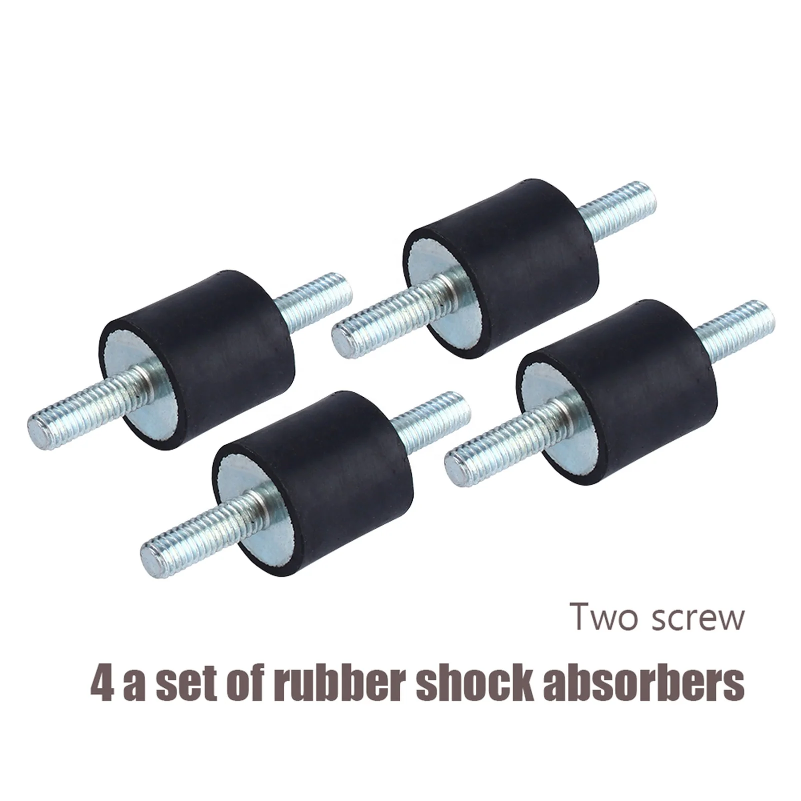 Air Compressor Pump Anti Vibration Rubber Mount Shock Damper M6 20*20