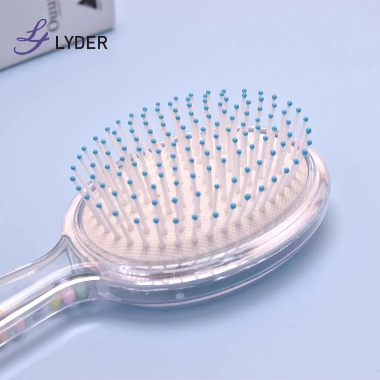 Lyder Promotional Gift Colorful Customized Salon Hair Scalp Massager Shampoo Silicone Wet Brush Detangling Hair Brush For Kids