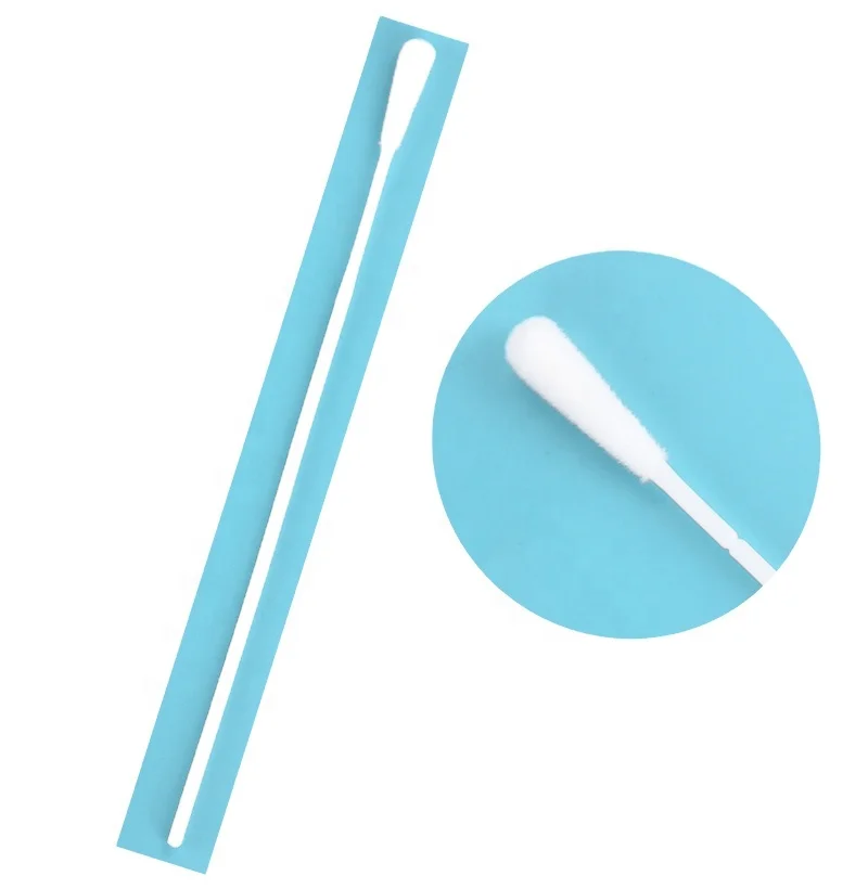 
Anterior Nares Swab Supplies CE ISO13485 approved Nasopharyngeal Swab Sterile Nylon Flocked Nasal Swab 