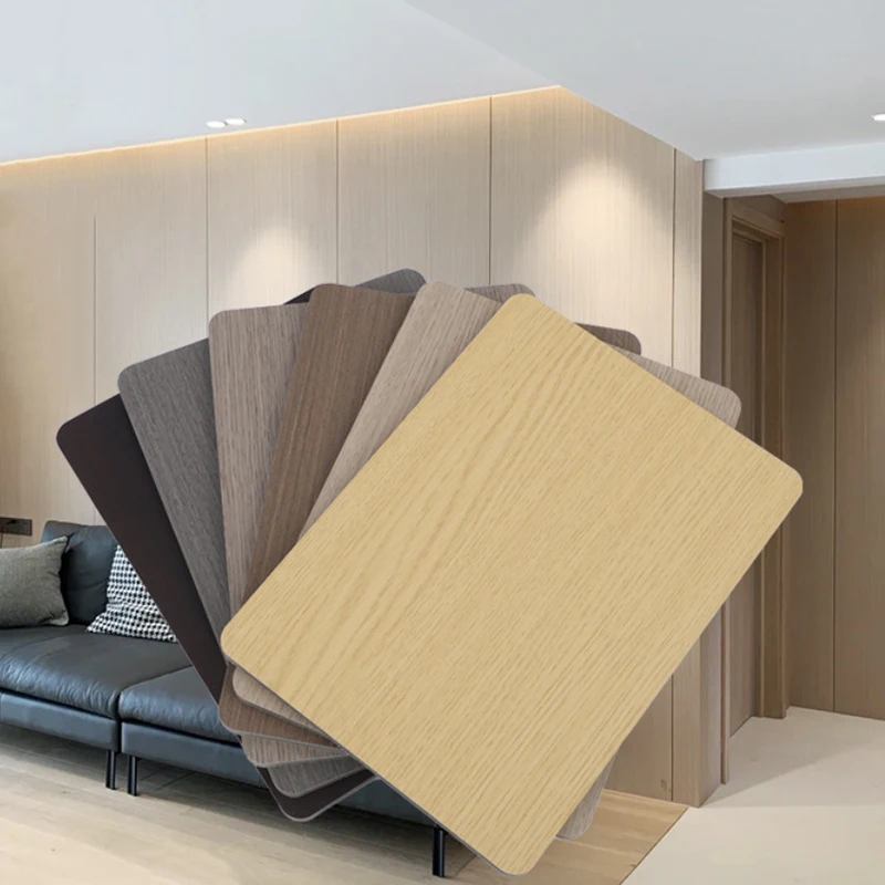 Quick Install Marble sheet Textured gray wall panels can be bent bamboo charcoal wood panels interior wall decorative panels