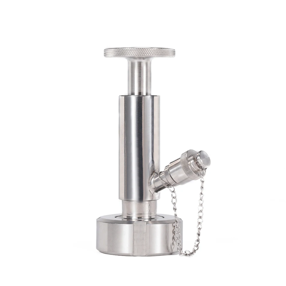 Factory Sale SUS304 Beer Clamp Sampling Valve For Beer Fermentation Equipment