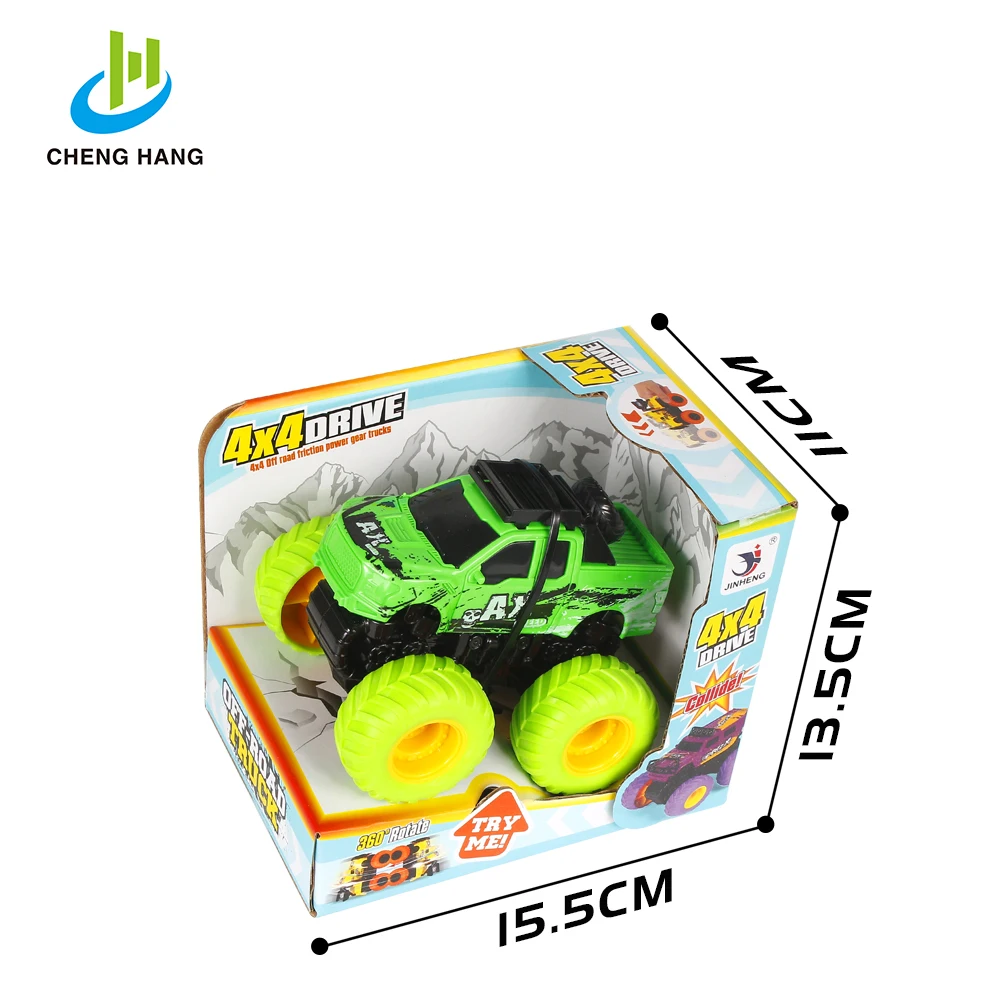 
New Toy 2020 Mini Monster Truck Toy 4WD Friction Power Car Toy 