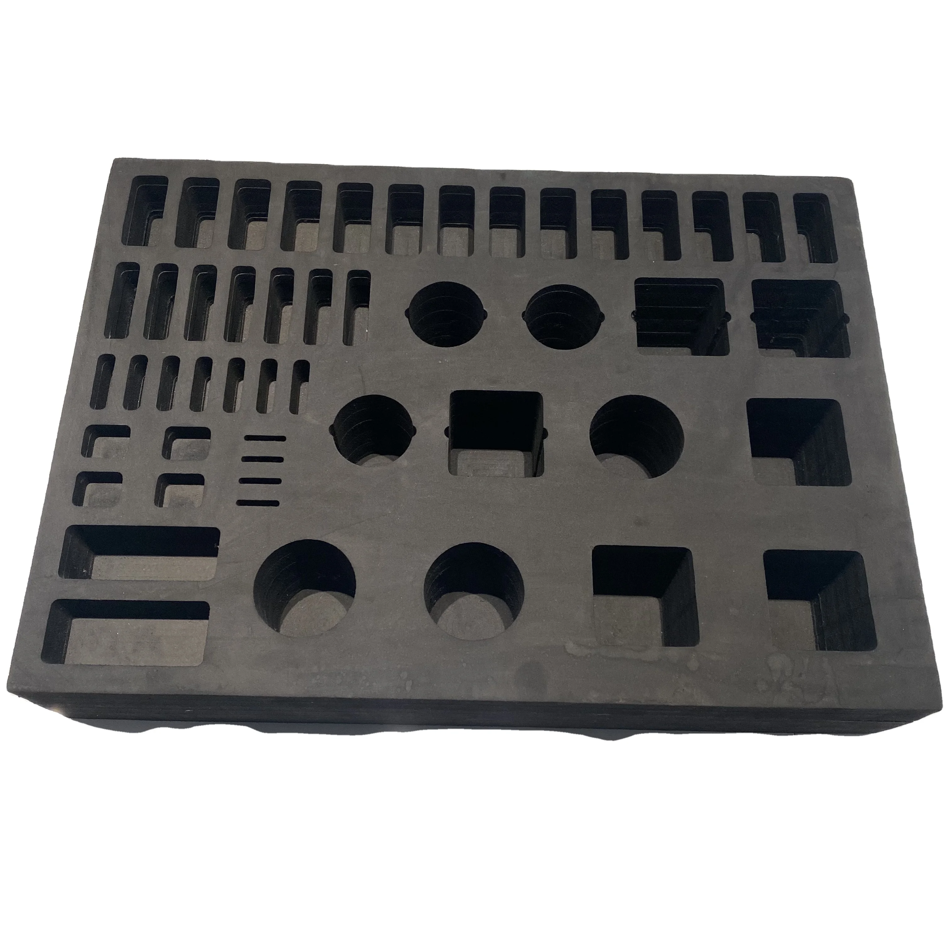 EVA Packaging Material Customized Shape Packing Foam Antistatic Black Color EVA Foam Sheet PU foam