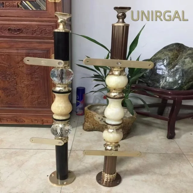 New Fashion villa stone/jade baluster design railing