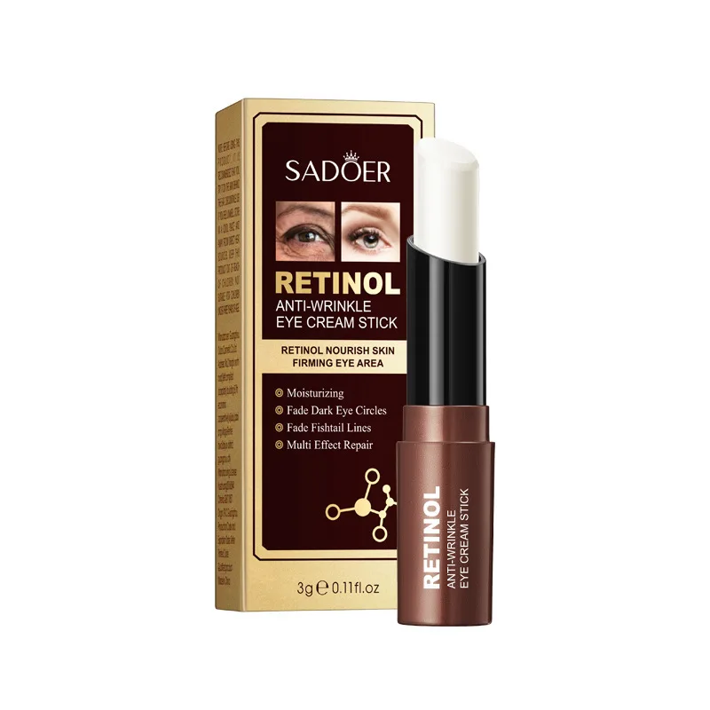 High quality Anti-Wrinkle Eye Cream moisturizing dark circles around the eyes retinol eye cream stick 3g
