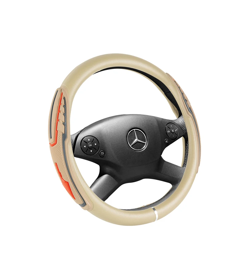 New Arrivals Universal Accessories Stylish Solid Color Non-Slip Car Steering Wheel Covers