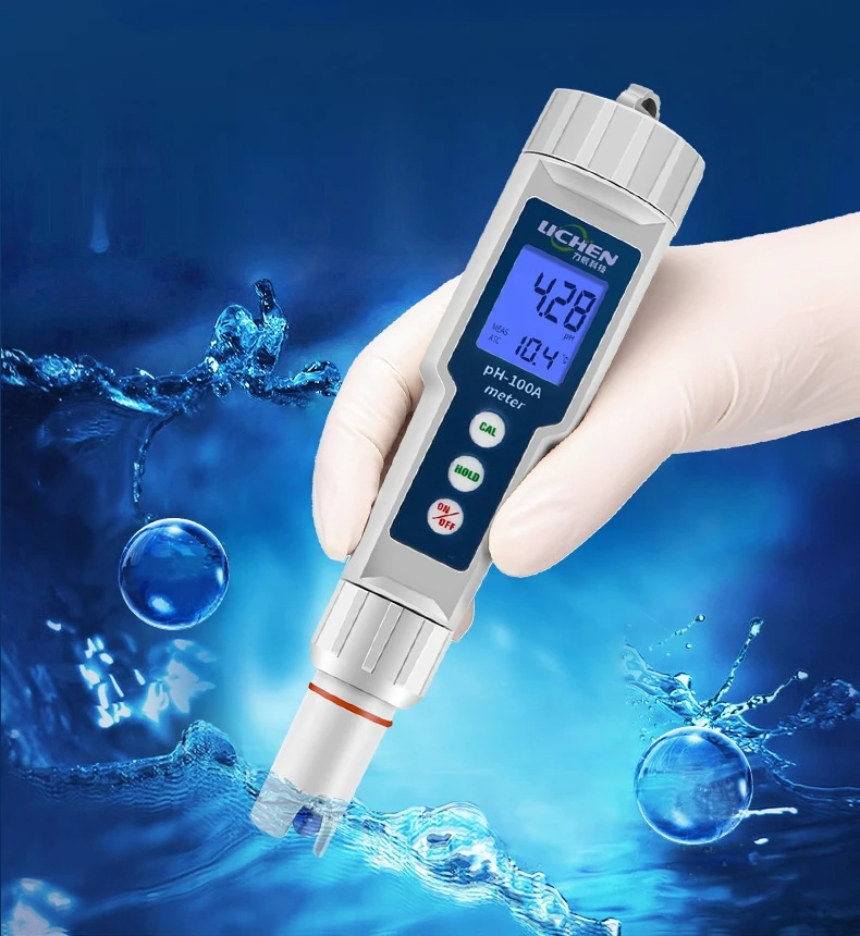 PH meter high precision LCD display PH test pen fish tank aquarium PH pen water quality test pen