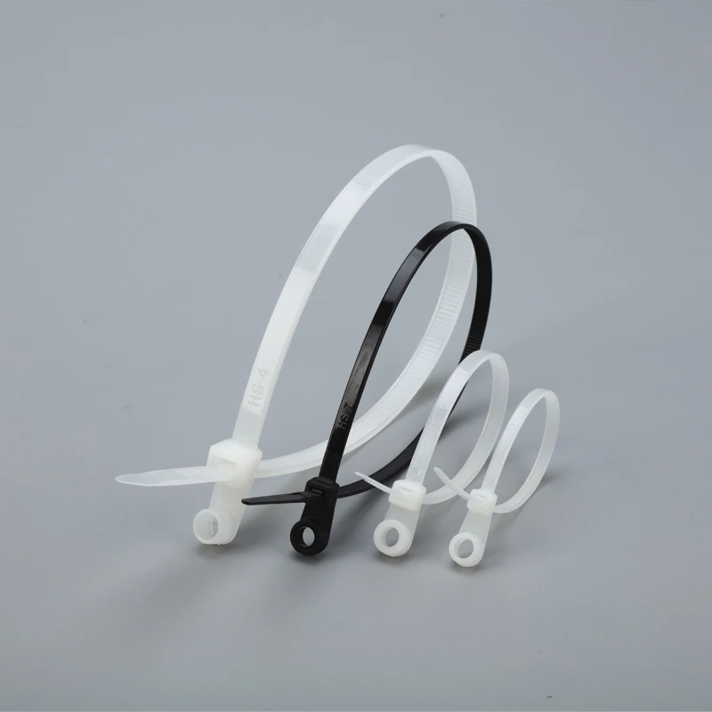 Mountable Cable Ties( mountable head cable ties, nylon cable ties)