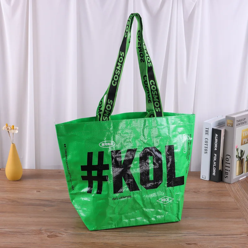 Pp Woven Bag Polypropylene Bag Custom High Quality Extra Large Capacity Laminated PP Woven Shopping Bag