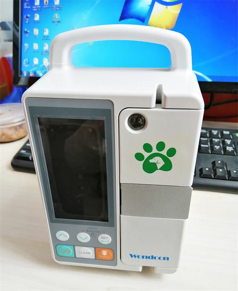 Wondcon High Quality Pet Animal Electronic Portable IV Infusioin Pump Price Manufacture