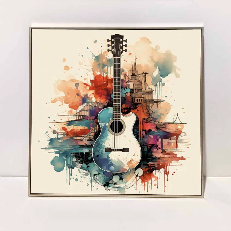 High quality leaves canvas printing painting 3d printed painting for docoratiing