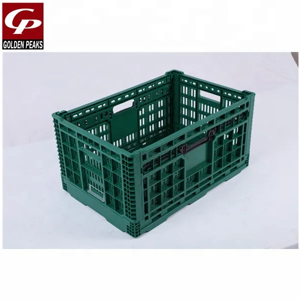 Supermarket Plastic Shopping Basket for Grocery Store Blue Long Handle Plastic Basket