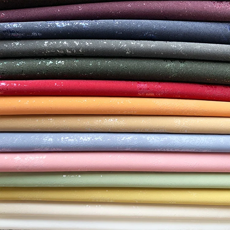 
Leather supplies 2020 new design colorful artificial leather PU leather 