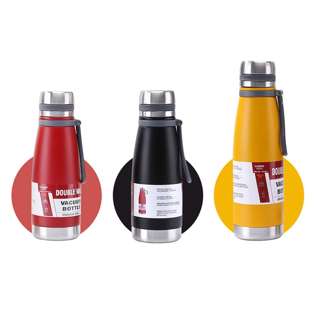 Hot Promotional 650ml 850ml Tumbler Double Wall Insulated Stainless Steel Sports Water Bottle Sublimation Thermos Cup