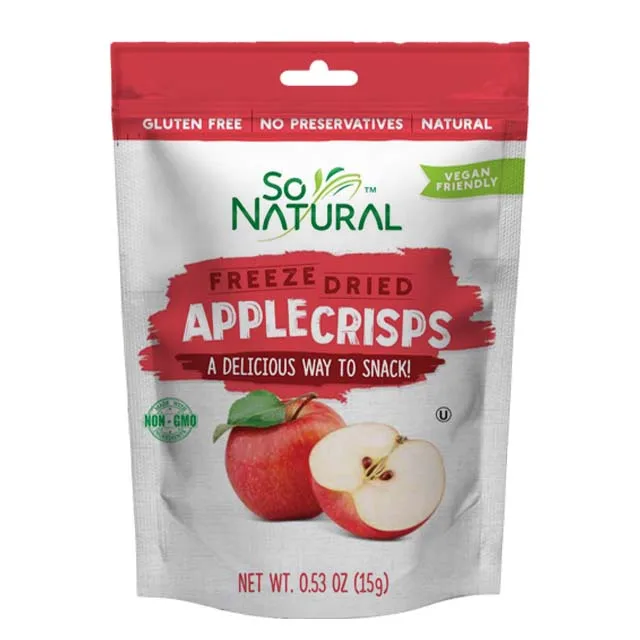 So Natural Crispy Apple Freeze Dried Apple Crisps