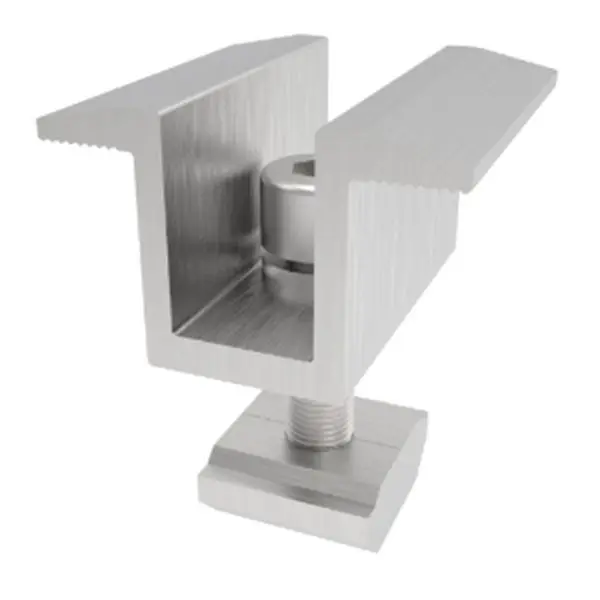 High Quality Factory Direct Sales Aluminum PV Roof Fixture PV  Bracket Mounting Pipe clamp